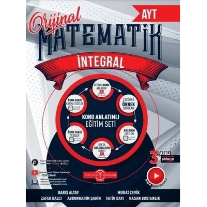 Orijinal Yks Tyt - Ayt K.A. Mat İntegral - 2023
