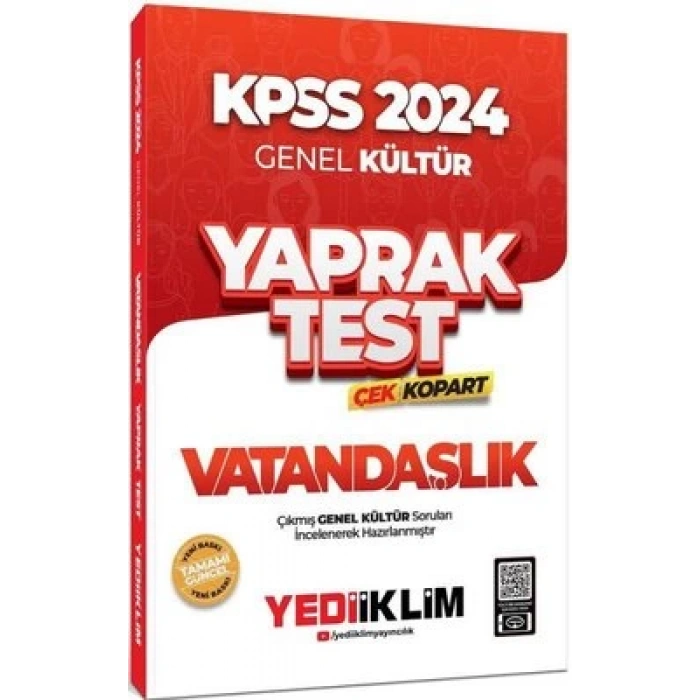 Kpss Gk Vatandaşlık Ç.K.Y.T-2024