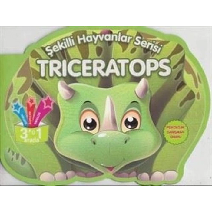 Triceratops Şekilli Hayvanlar Serisi