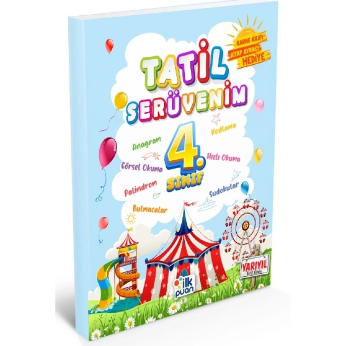 4. Sınıf Tatil Serüvenim Yarıyıl Tatil Kitabı