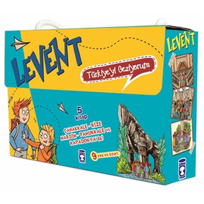 Levent - Türkiyeyi Geziyorum Seti (5 Kitap Takım)