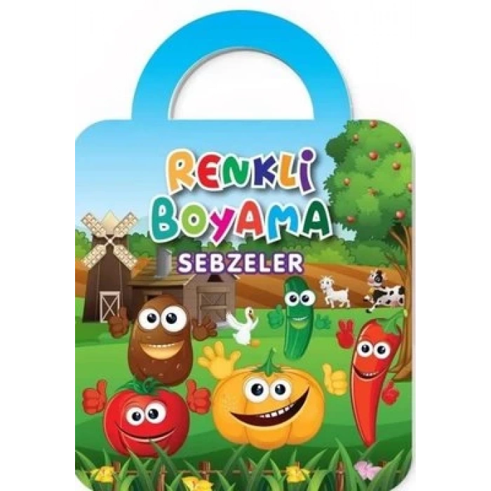 Sebzeler - Renkli Boyama