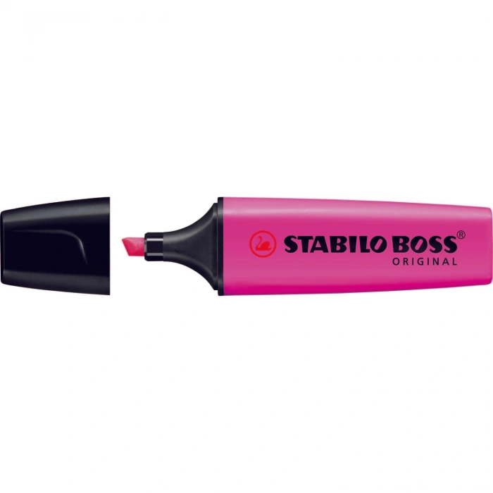 Stabilo Boss Fosforlu -Koyu Pembe
