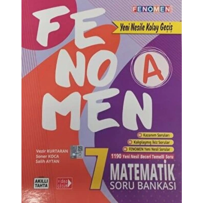 7. Sınıf Fenomen Matematik Soru Bankası