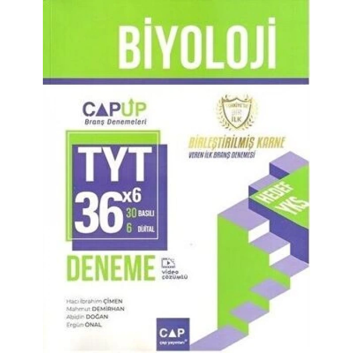 Çap Up Tyt Deneme Biyoloji 30*6 - 2023