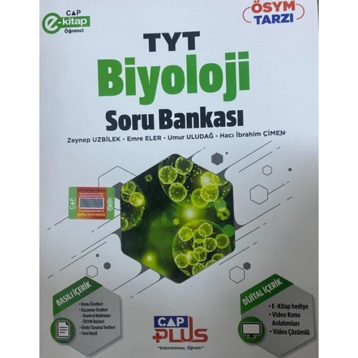 TYT Biyoloji Plus Serisi Soru Bankası