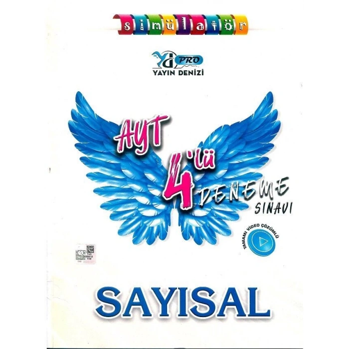 YKS AYT Pro Deneme 4lü Sayisal