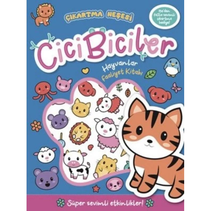 Cicibiciler Hayvanlar Faaliyet Kitabı