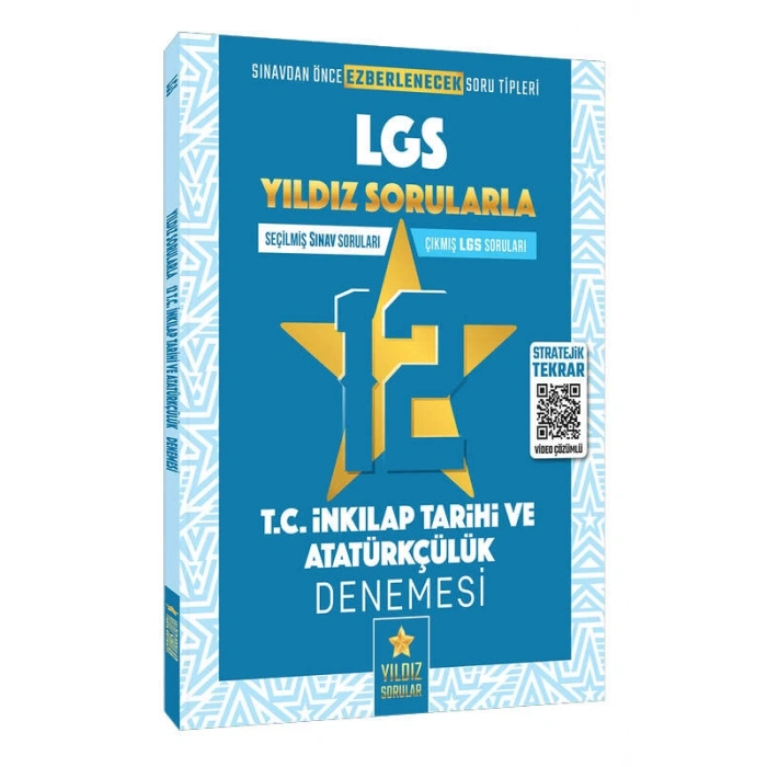 8. Sınıf LGS T.C İnkılap Tarihi ve Atatürkçülük 12 Deneme