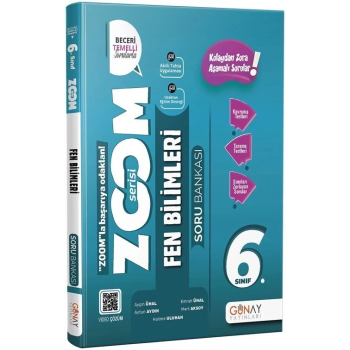 6. Sınıf Fen Bilimleri Yeni Zoom Soru Bankası