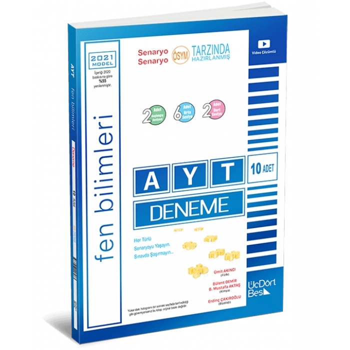 AYT 10 lu Fen Bilimleri Denemesi