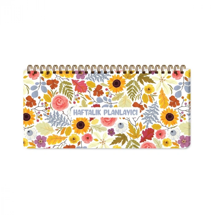 Keskin Color 13x27 Haftalık Planner - Sunflower