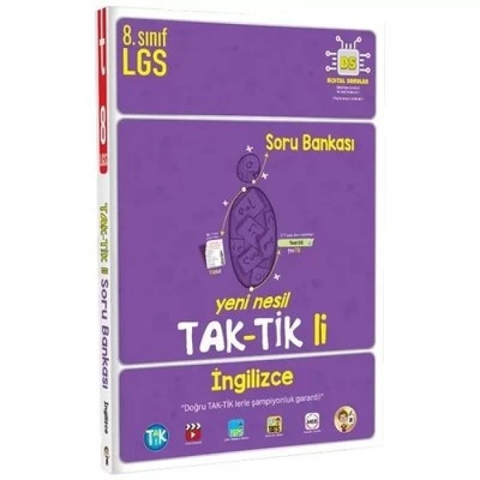 8. Sınıf İngilizce Taktikli Soru Bankası