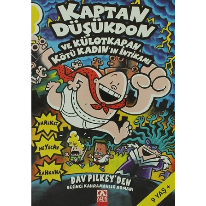 Kaptan Düşükdon ve Külotkapan Kötü Kadının İntikamı  5. Kitap