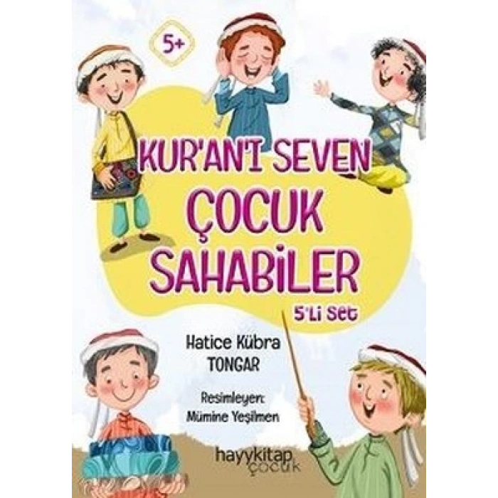 Kuranı Seven Çocuk Sahabiler Seti - 5 Kitap Takım