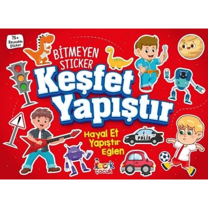 Keşfet Yapıştır - Bitmeyen Sticker