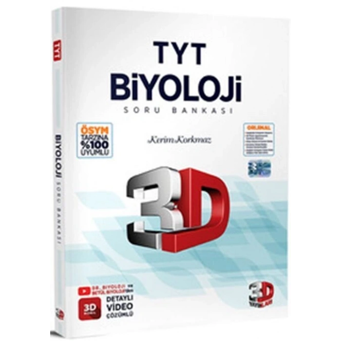 TYT  Biyoloji Tamamı Video Çözümlü Soru Bankası