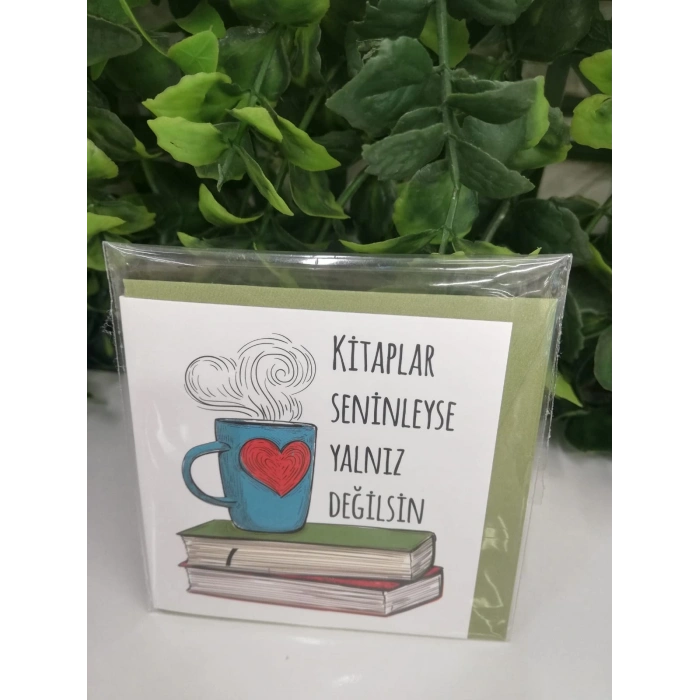 Kitaplar Seninleyse Yalnız Değilsin Hediye Kartı-Fark