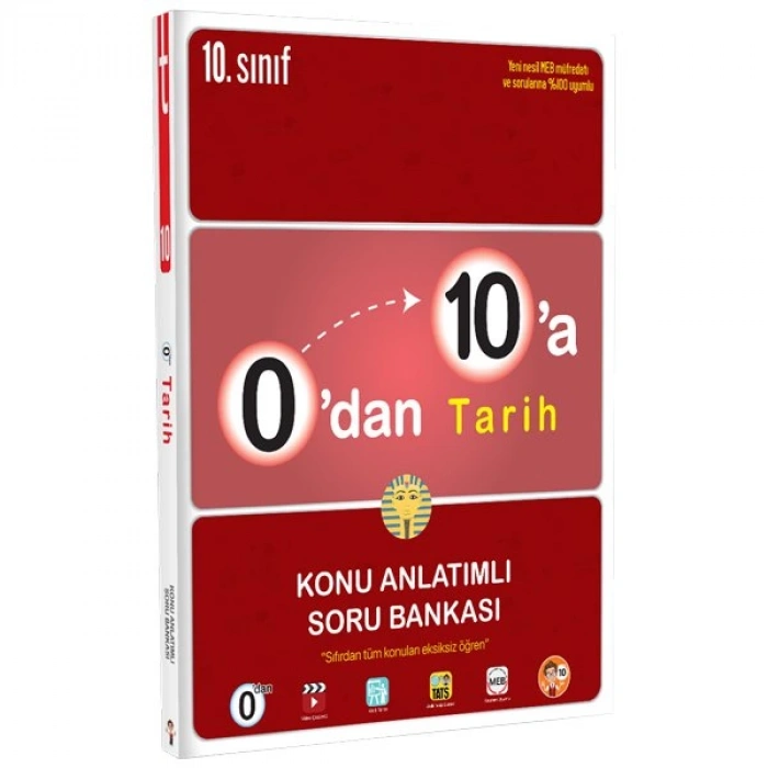0 dan 10 a Tarih Konu Anlatımlı Soru Bankası