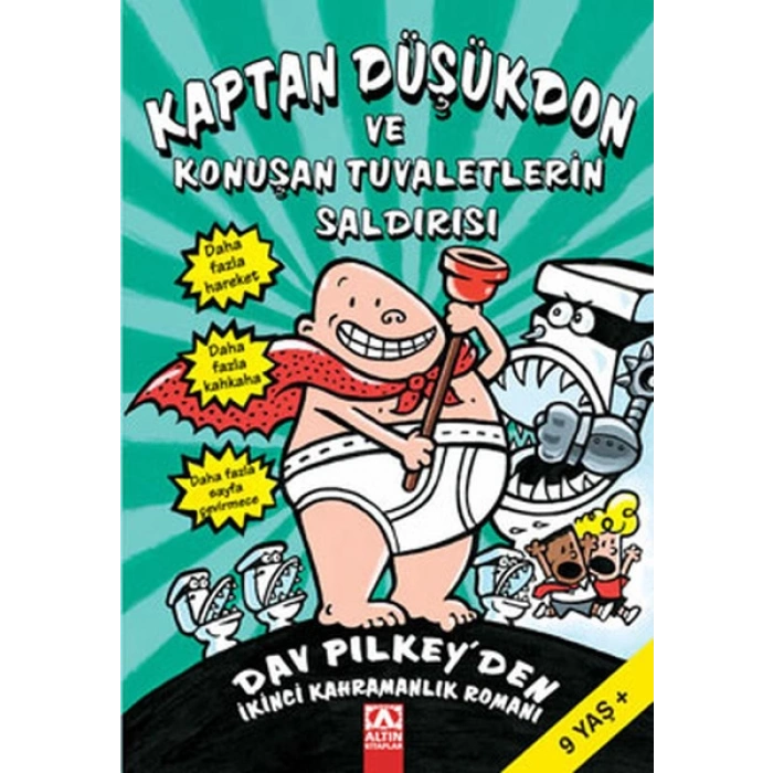 Kaptan Düşükdon ve Konuşan Tuvaletlerin Saldırısı 2. Kitap
