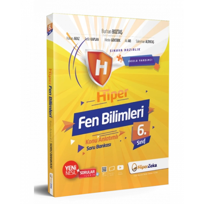 6. Sınıf Hiper Fen Bilimleri Konu Anlatımlı Soru Bankası