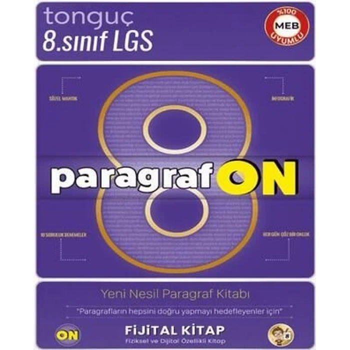 8.Sınıf LGS ParagrafON Soru Bankası Tonguç Akademi