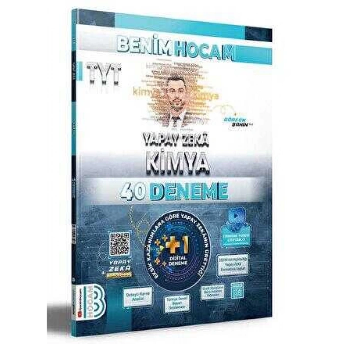 Benim Hocam Yayınları Tyt Yapay Zeka Kimya 40 Deneme