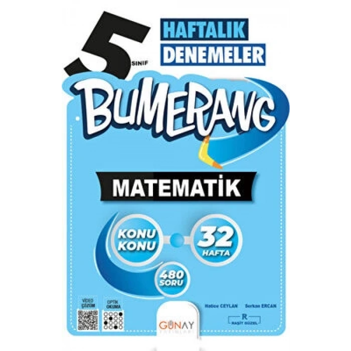 5 Bumerang 32 Haftalık Matematik Deneme
