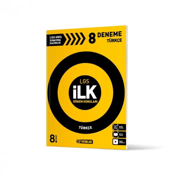 Hız Yayınları LGS 1. Dönem Türkçe Deneme