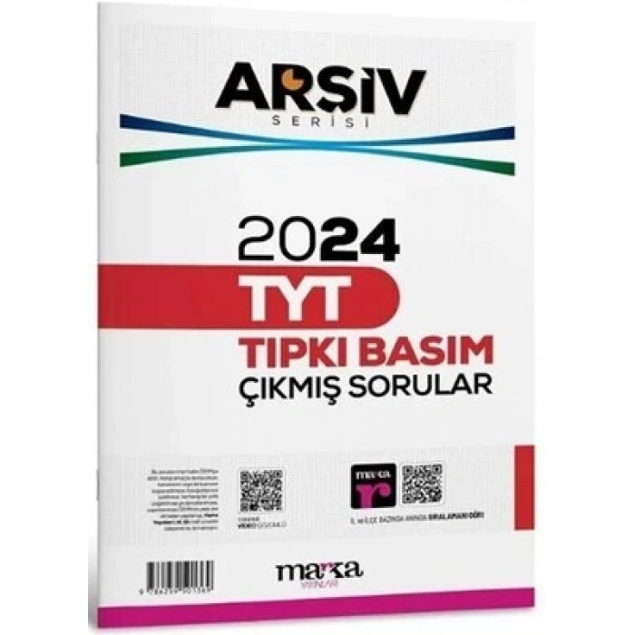 2024 TYT ARŞİV SERİSİ Tıpkı Basım Çıkmış Sorular Tamamı Video Çözümlü