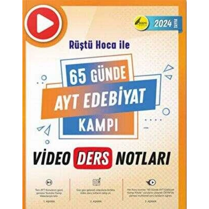65 Günde AYT Edebiyat Video Ders Notları