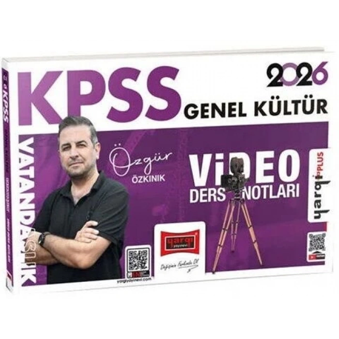 2026 KPSS Vatandaşlık Video Ders Notları