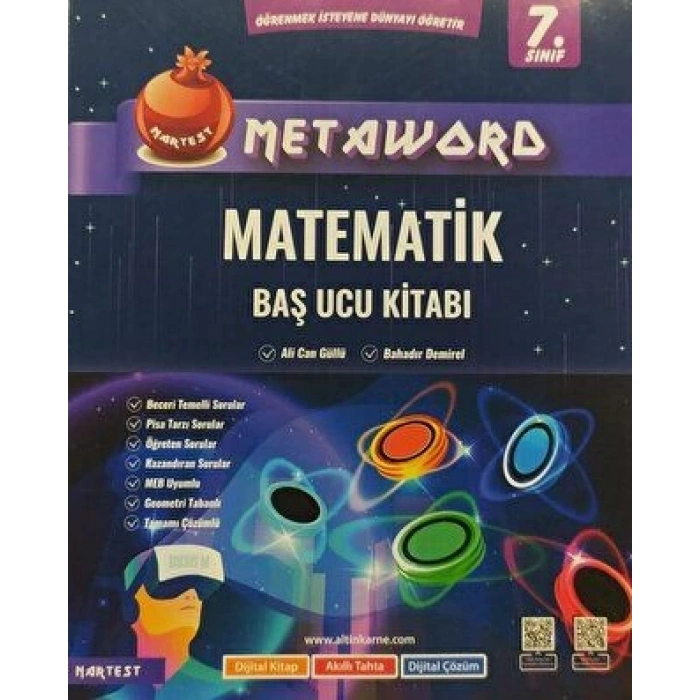 7. Sınıf Matematik Metaword Baş Ucu Kitabı