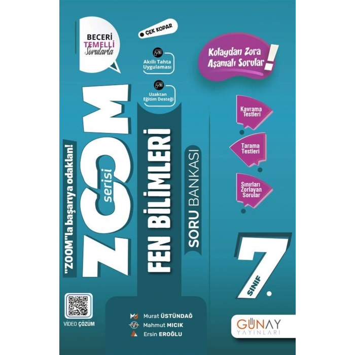 7. Sınıf Fen Bilimleri Zoom Soru Bankası