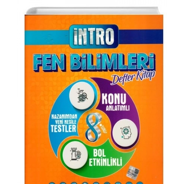 LGS 8. Sınıf Fen Bilimleri İntro Defter Kitap