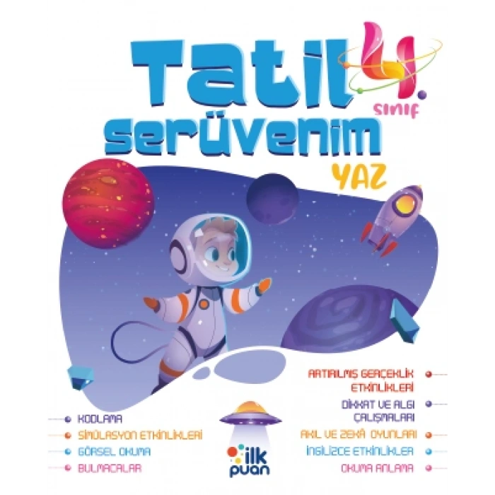 4.Sınıf Tatil Serüvenim Yaz Tatil Kitabı