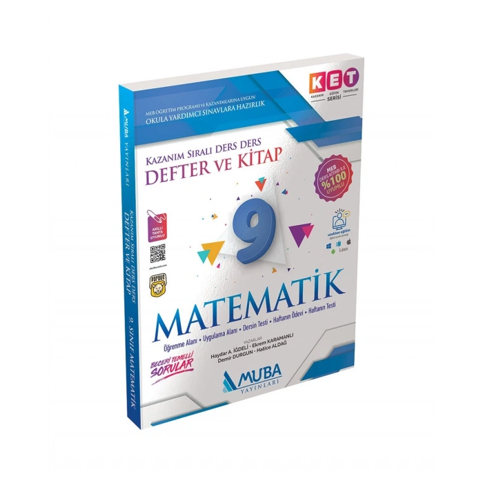 KET Serisi 9.Sınıf Matematik Defter ve Kitap