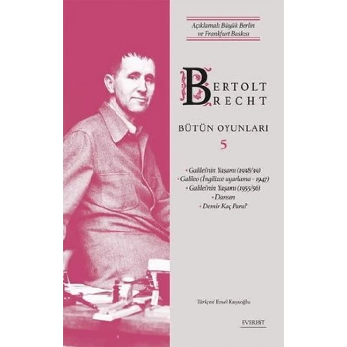 Bertolt Brecht - Bütün Oyunları 5 (Ciltli)
