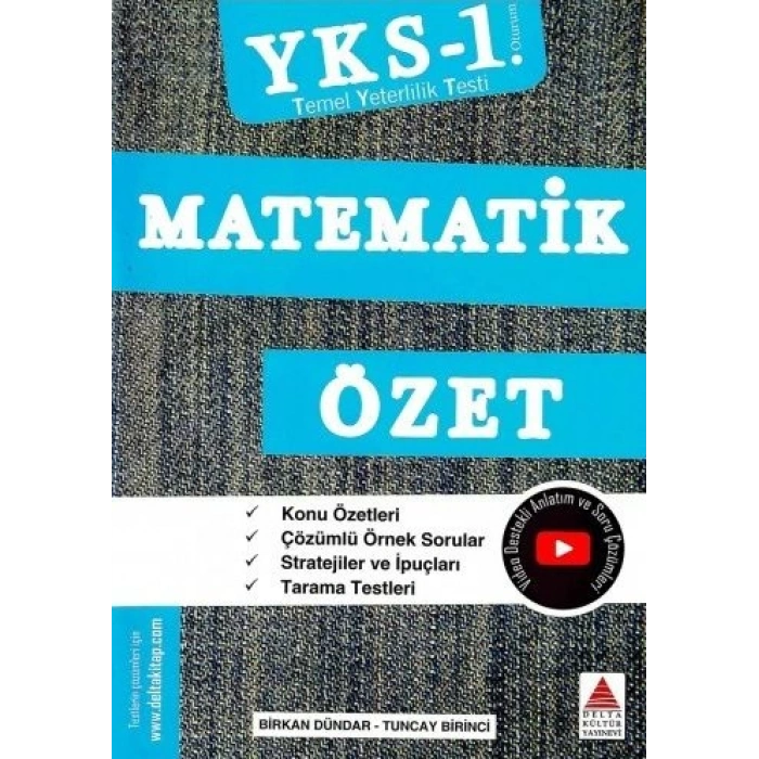 YKS-1 Matematik Özet