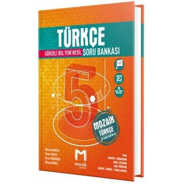 5.Sınıf Mozaik Soru Bankası Türkçe - 2024
