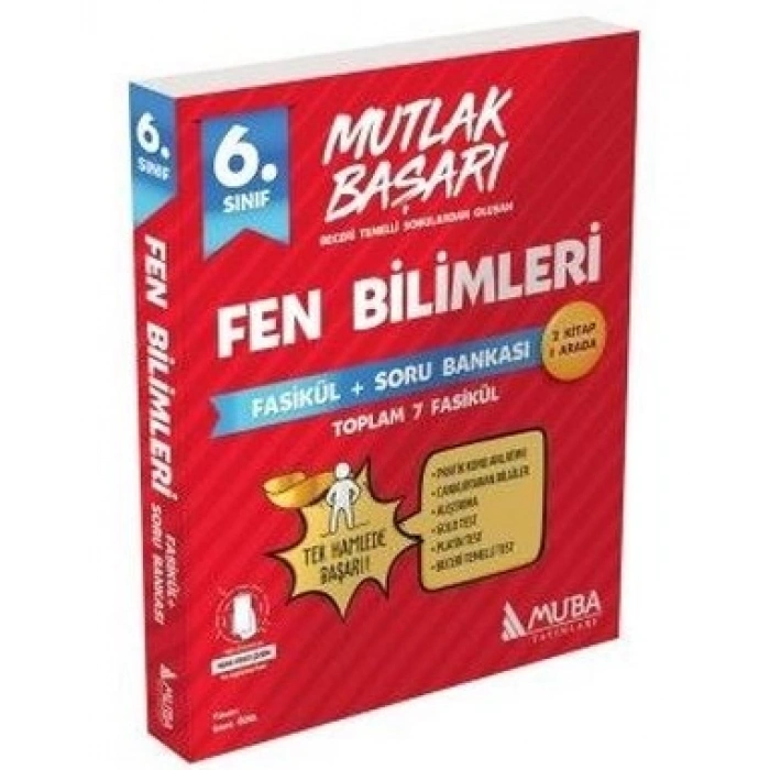 6. Sınıf Mutlak Başarı Fen Bilimleri Fasikül + Soru Bankası