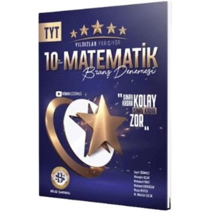 Yıldızlar Yarışıyor Tyt Deneme 10lu Matematik - 2024