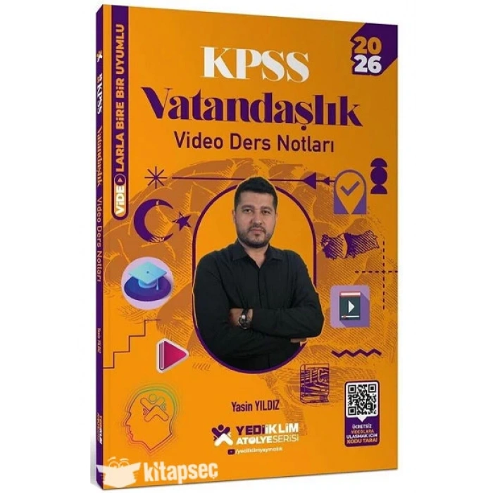2026 KPSS Vatandaşlık Atölye Video Ders Notları