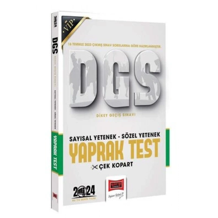 Dgs Say-Söz Yaprak Test-2024