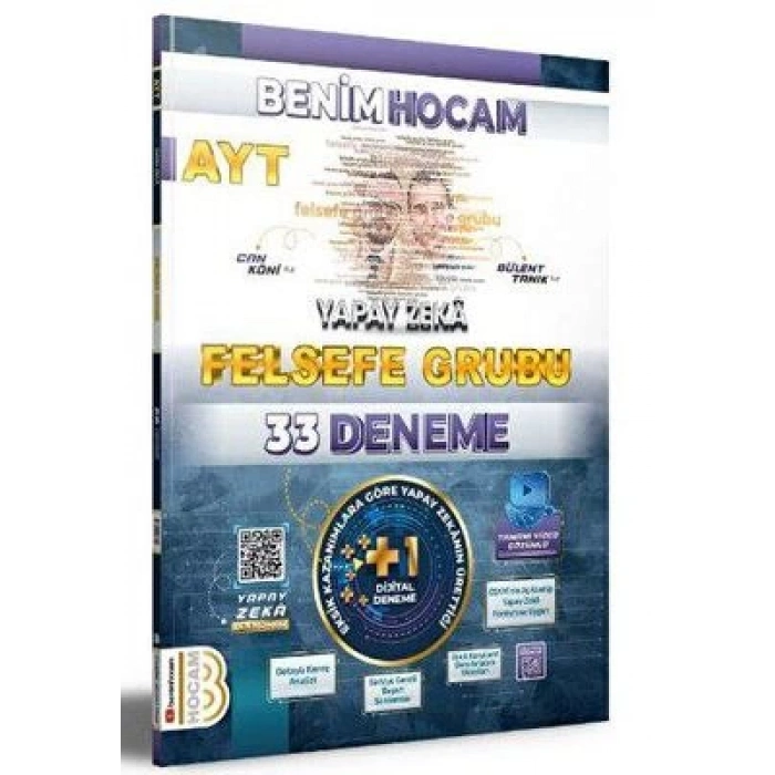 Benim Hocam Yayınları Ayt Yapay Zeka Felsefe 33 Deneme