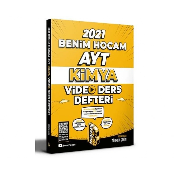 2021 AYT Kimya Video Ders Notları