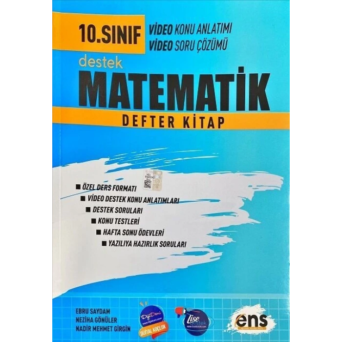 10. Sınıf Matematik Destek Defterim