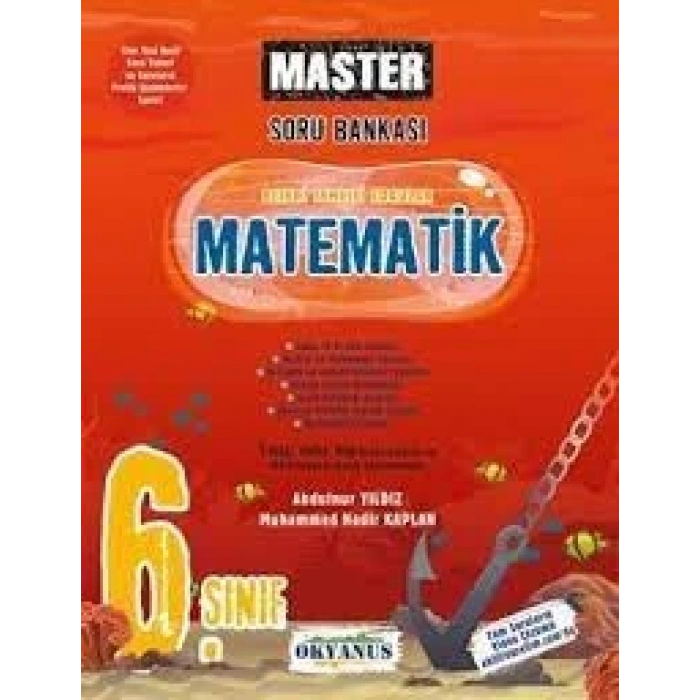 6. Sınıf Master Matematik Soru Bankası