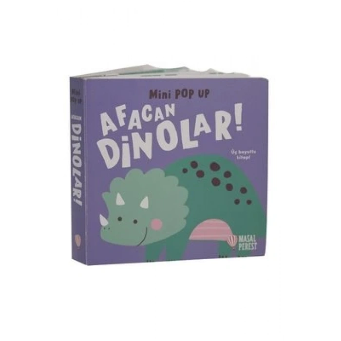 Afacan Dinolar - Mini Pop Up (Ciltli)