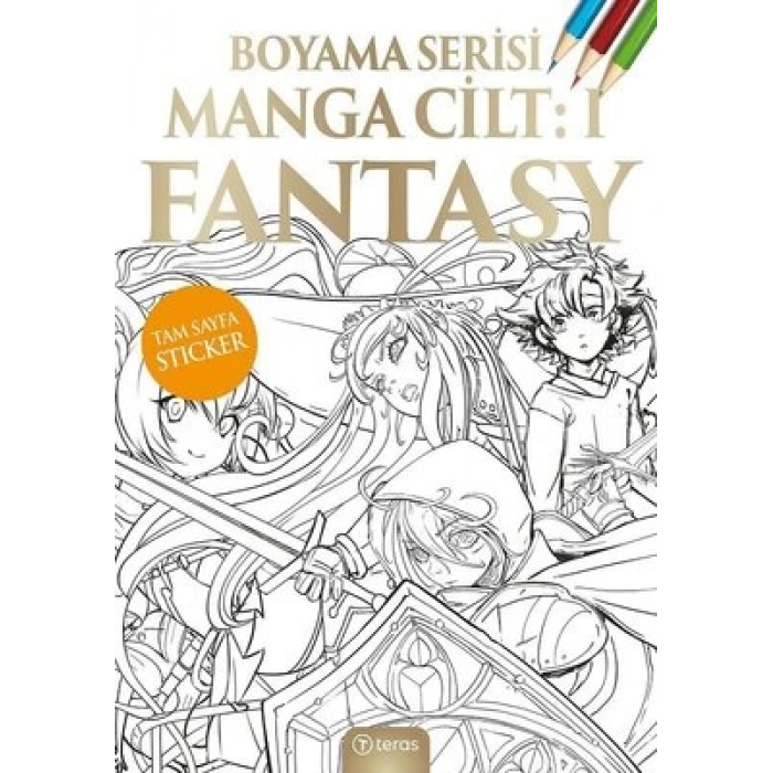 Manga Boyama Cilt I: Fantasy